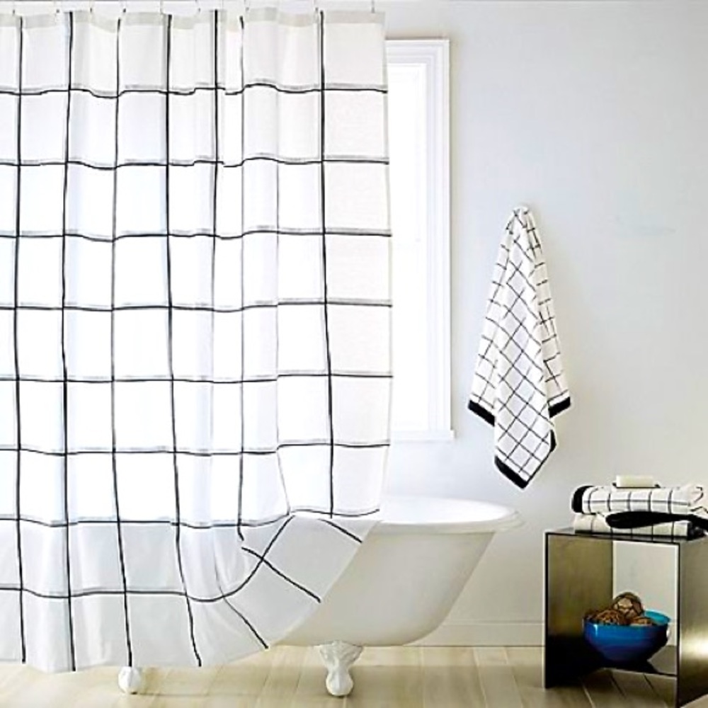 DKNY shower curtains